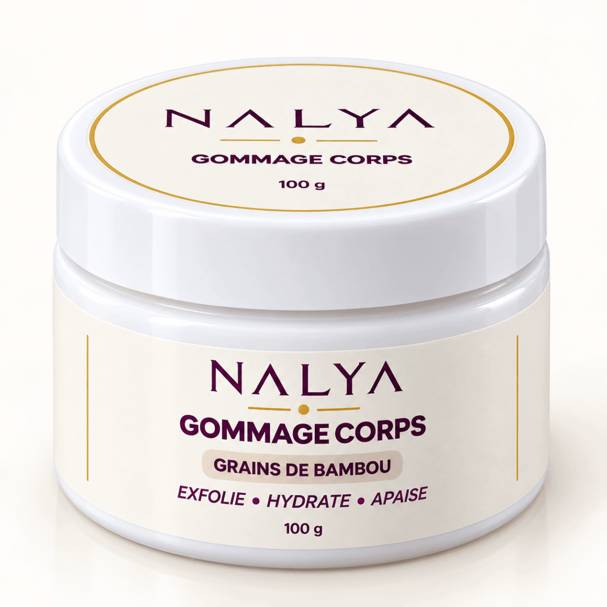 nalya gommage Gommage Corps aux Grains de Bambou