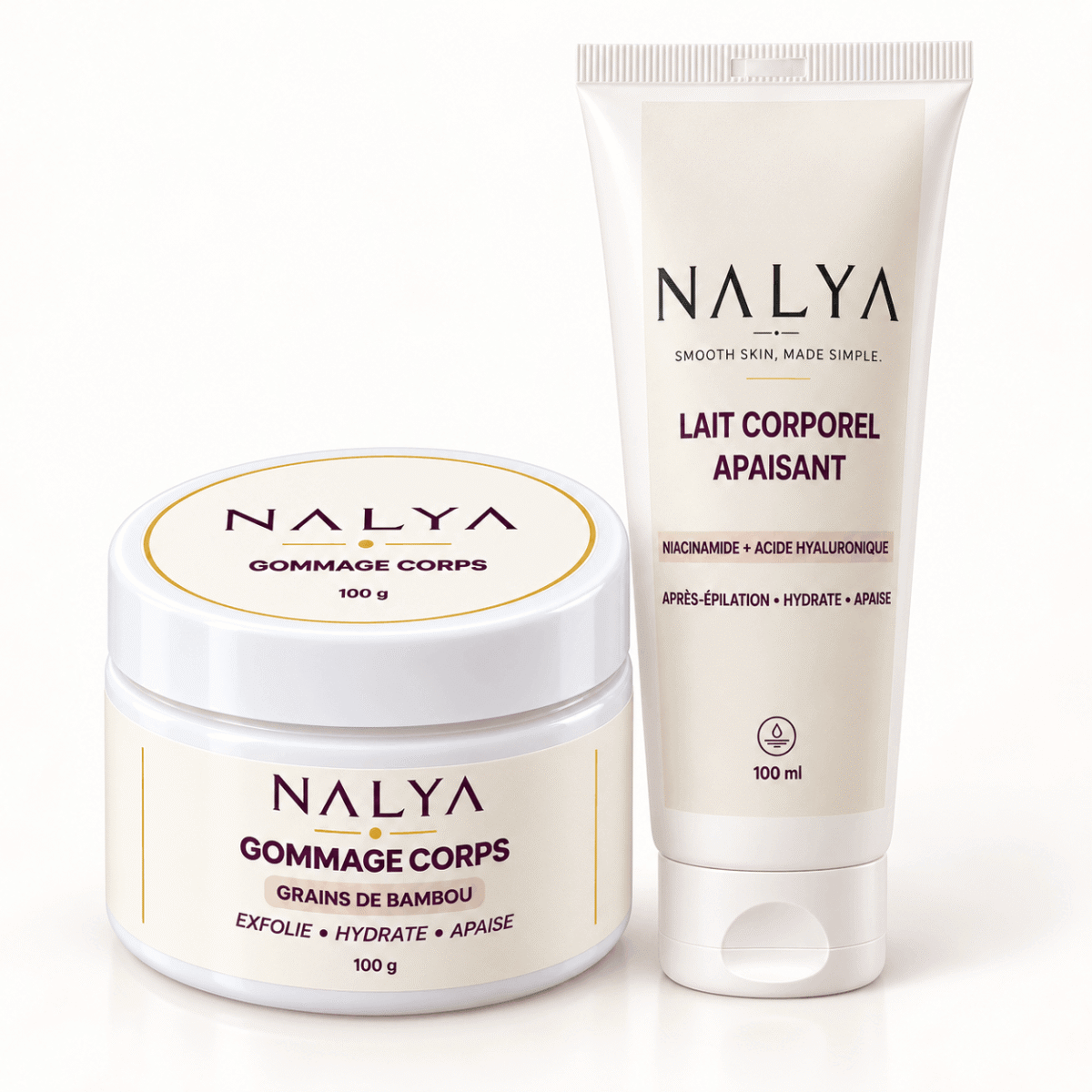 nalya pack Pack NALYA — Gommage + Lait Corporel